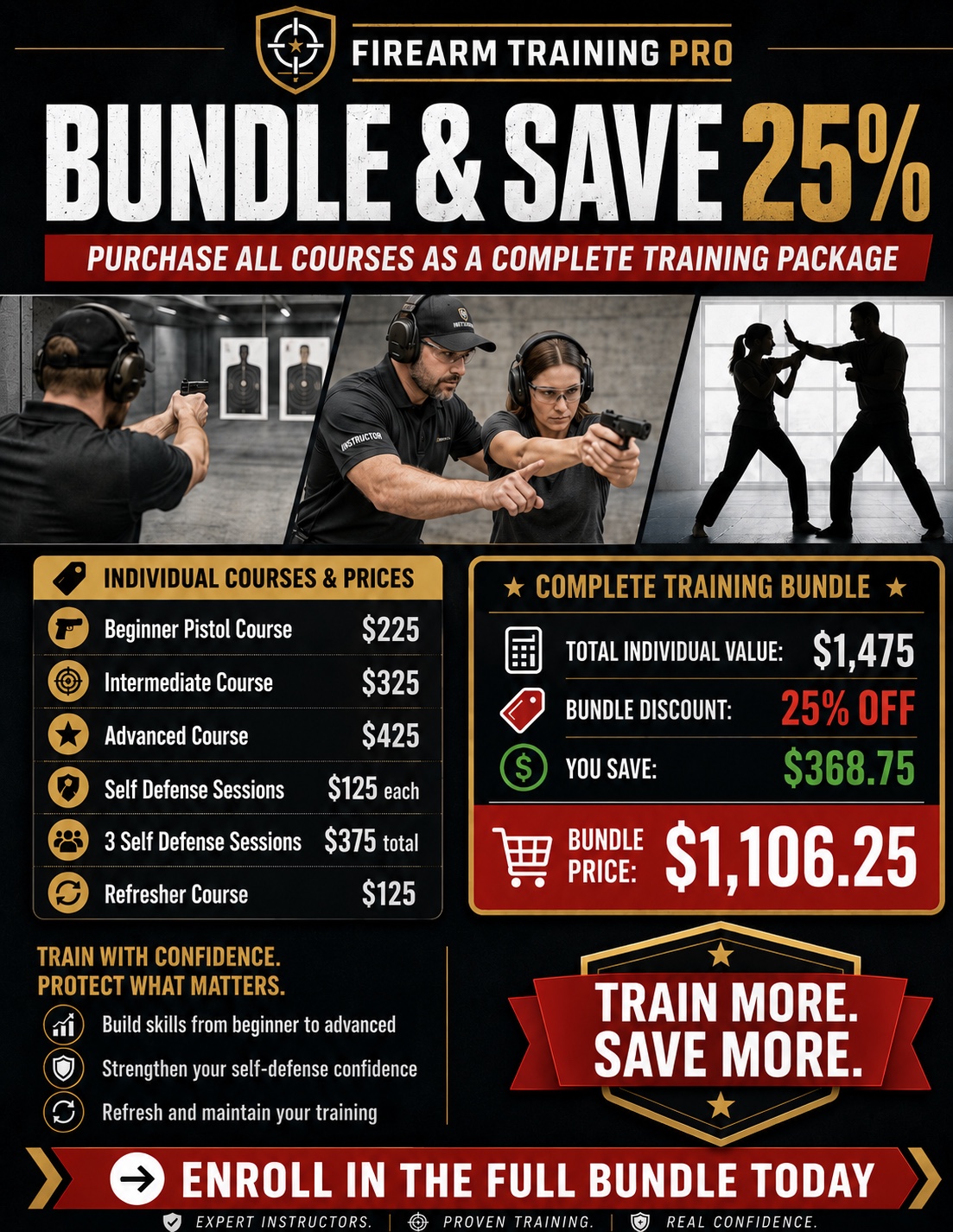 Training bundle flyer