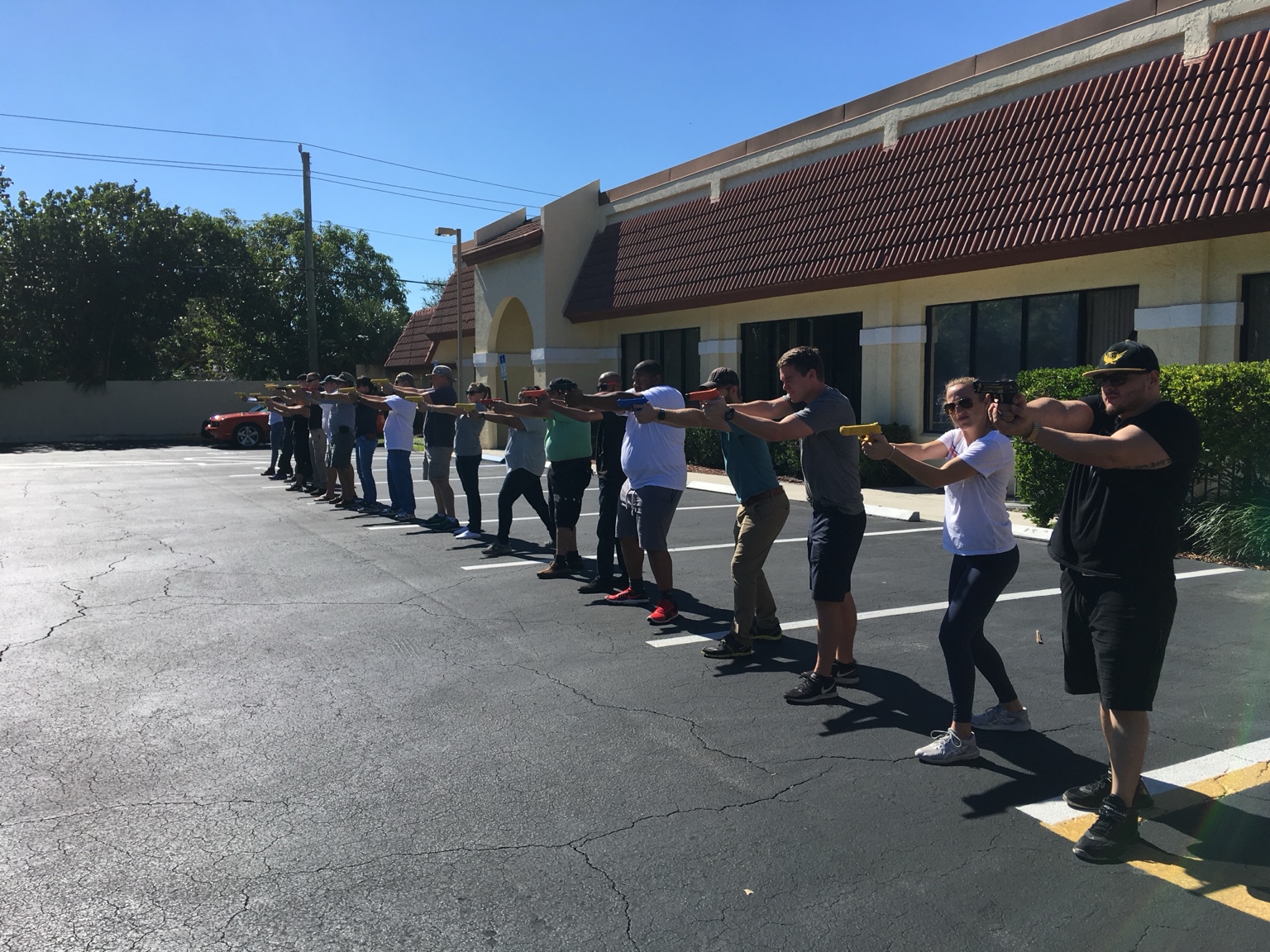 Outdoor hands-on training